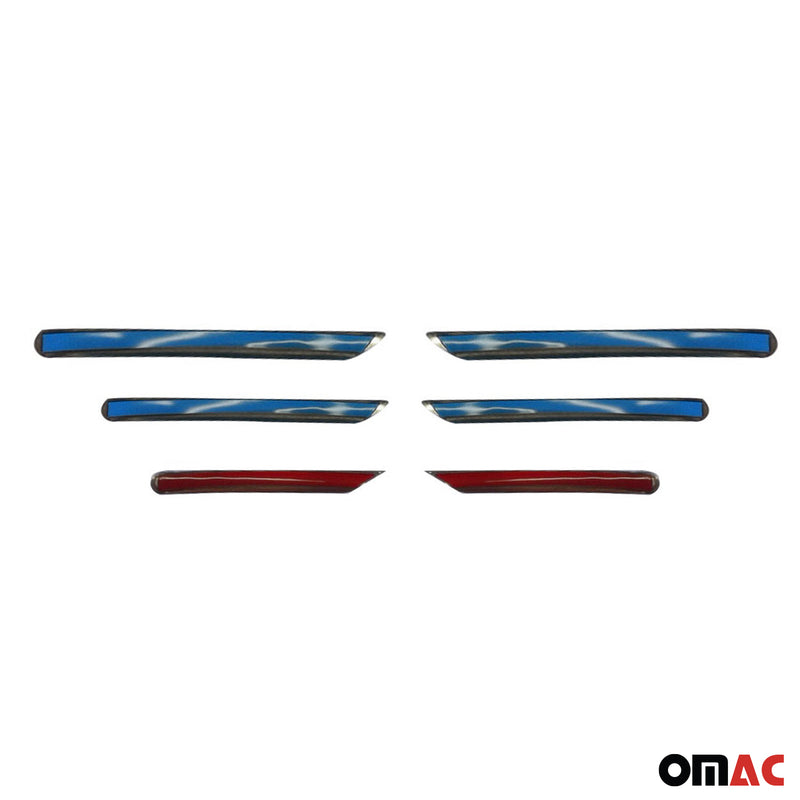 Modanatura fendinebbia per Ford Focus 2008-2011 in acciaio inox cromato, 6 pezzi