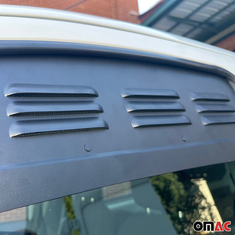 Griglia di ventilazione per Ford Tourneo Custom 2013-2024 Alu Nero 2x