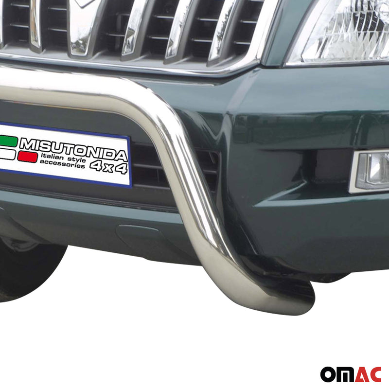 Protezione anteriore per Toyota Land Cruiser KDJ120 2003-2008 ø76 acciaio