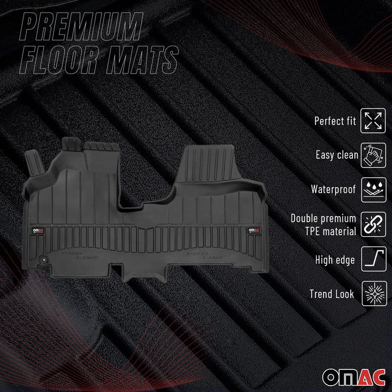 Tappetini Peugeot Expert 2006-2016 TPE Nero 1 pezzo