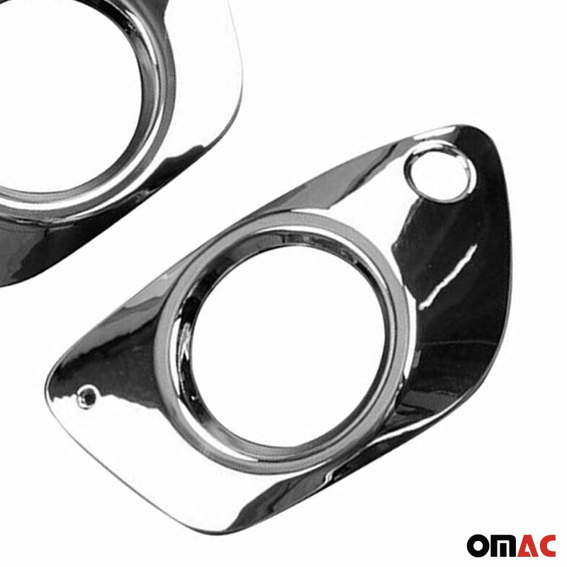 Cornice fendinebbia per Porsche Macan 2014-2018 ABS cromato 2x