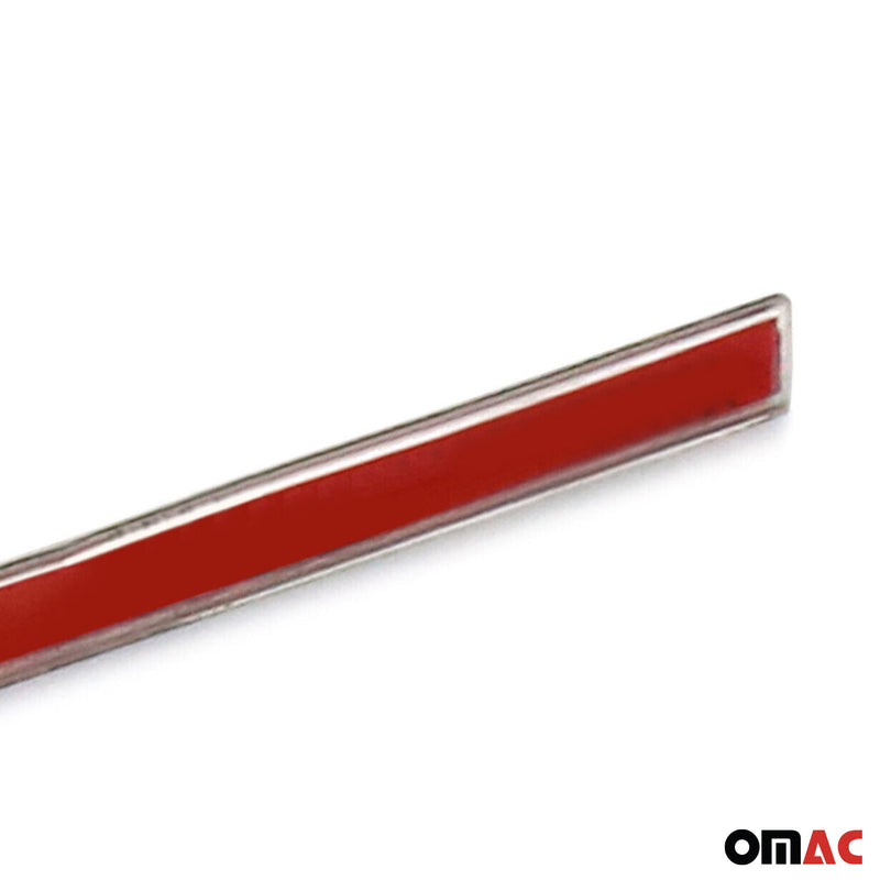 Modanatura del portellone posteriore per Toyota Auris 2013-2018 in acciaio inox cromato