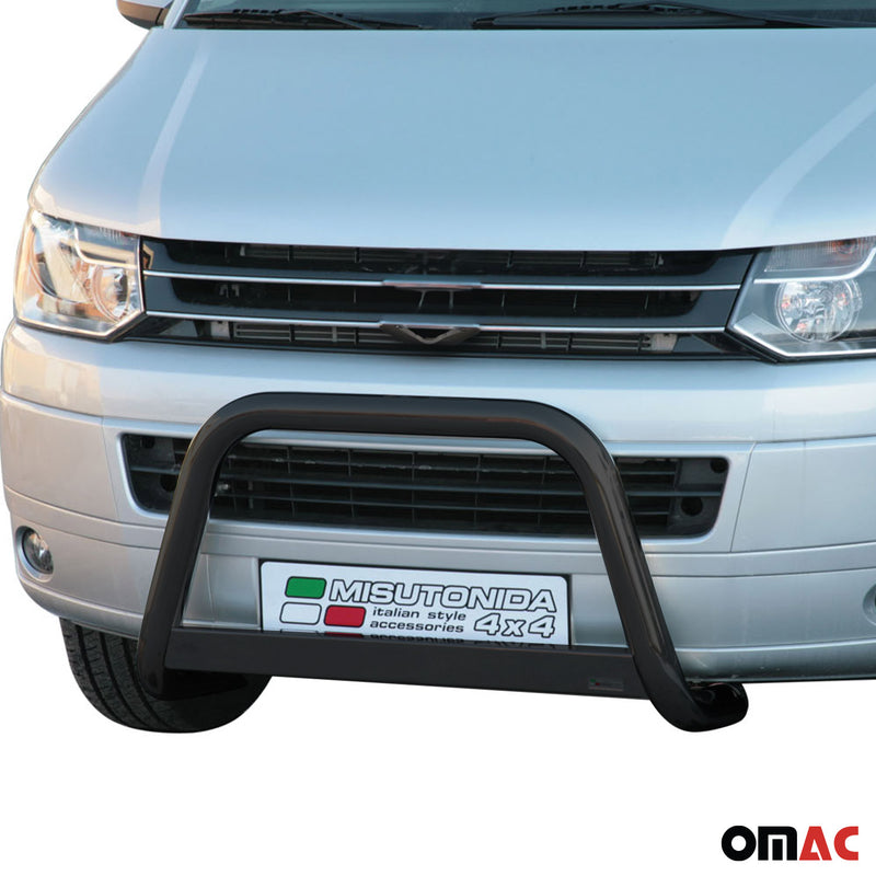 Protezione anteriore per VW T5 2010-2015 ø63mm acciaio nero 