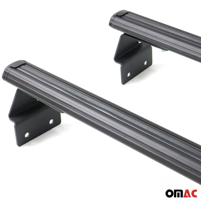 Portapacchi da tetto per Ford Ranger Wildtrack 2022-2024 Alu Nero 2x