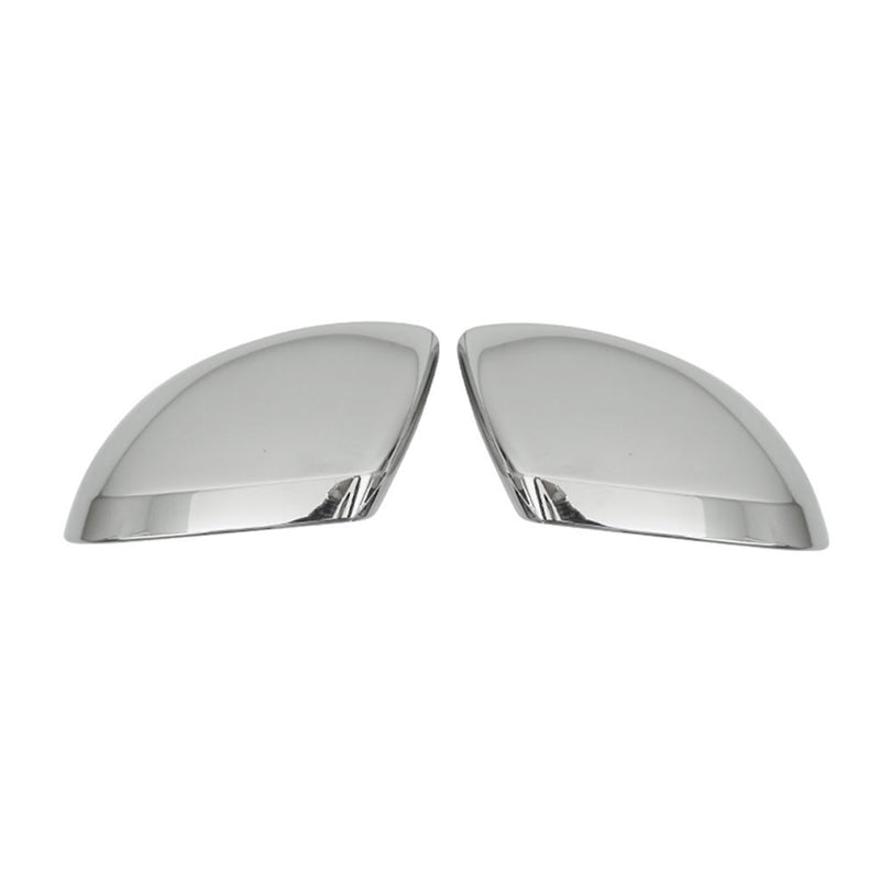Calotte specchietti retrovisori per Mercedes Vito W447 2014-2025 ABS cromato argento 
