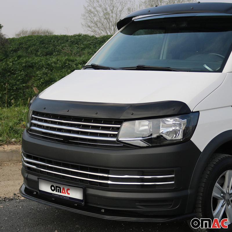 Zanzariera deflettore cofano per VW T6 T6.1 Transporter 2015-2024 scura