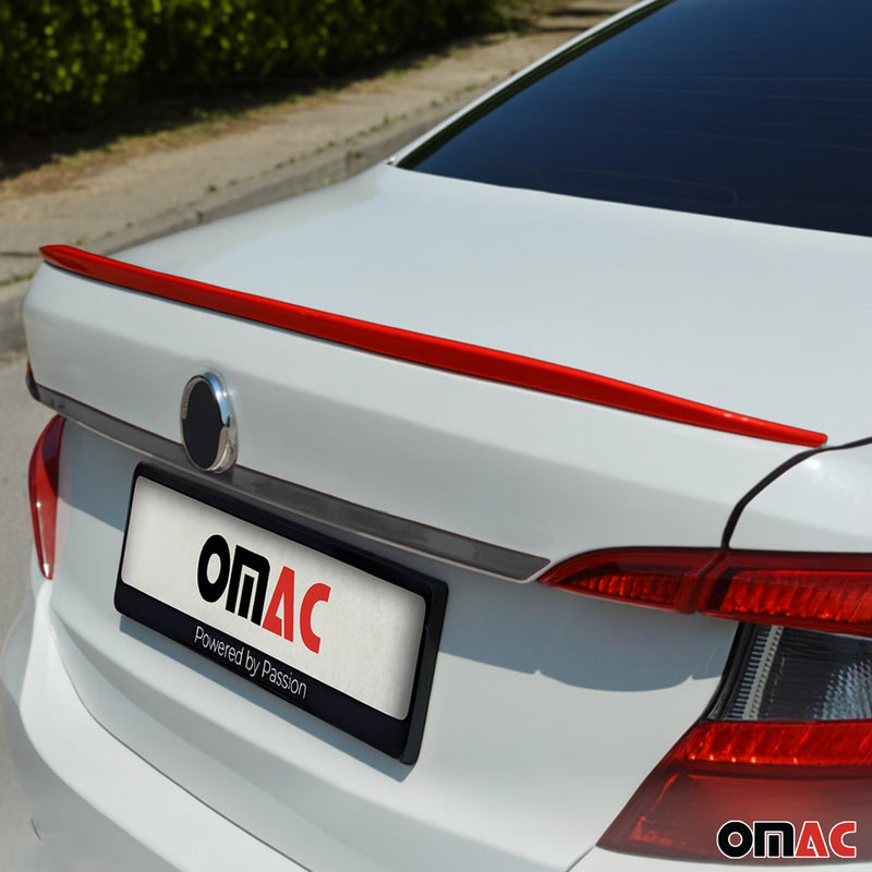 Heckspoiler Heckflügel für Fiat Tipo 2015-2025 Limo Schrägheck Rot Lackiert