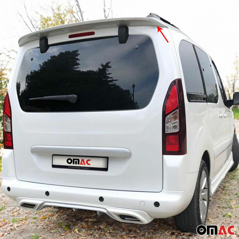 Spoiler posteriore spoiler tetto labbro posteriore per Citroen Berlingo 2008-2018 ABS primerizzato 