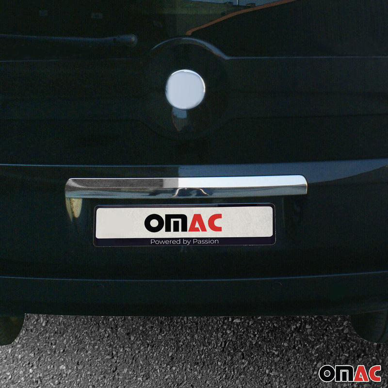 Modanatura per portellone posteriore per Fiat Qubo 2008-2021 in acciaio inox cromato, 1 pezzo 