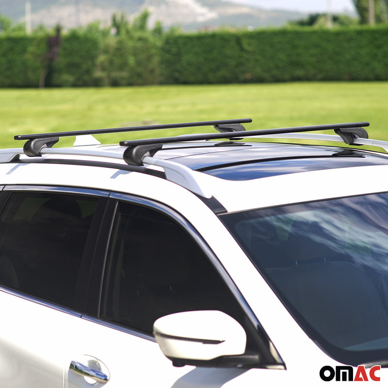 Barre portatutto per Citroen C4 Picasso Grand Picasso 2006-2013 Metallo Nero