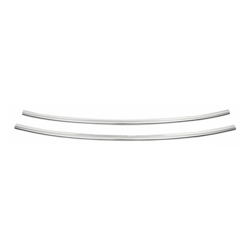 Kühlergrill Leisten Grillleisten für VW Jetta 2010-2014 Edelstahl Silber 2tlg