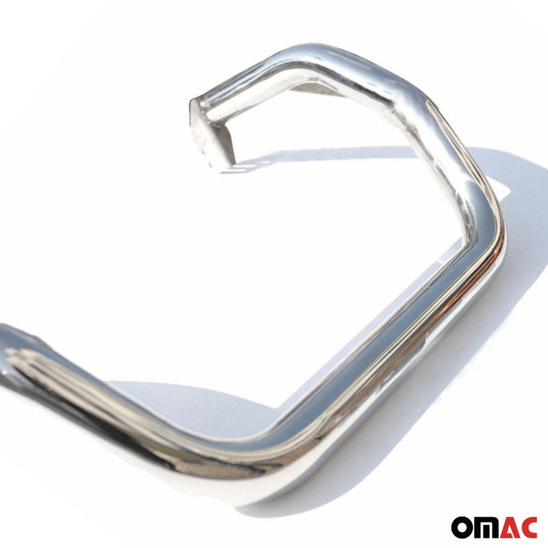 Protezione anteriore per Kia Sorento 2010-2012 con bull bar ABE argento 