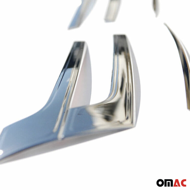 Cornice indicatore di direzione, cornice indicatore di direzione per VW T5 2009-2015, set in acciaio inox 