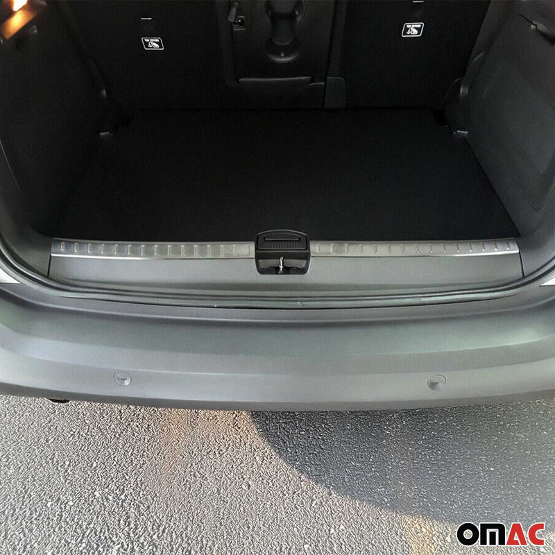 Paraurti di protezione della soglia di carico interna per Opel Crossland X 2017-2021 in acciaio inox, 2 pezzi