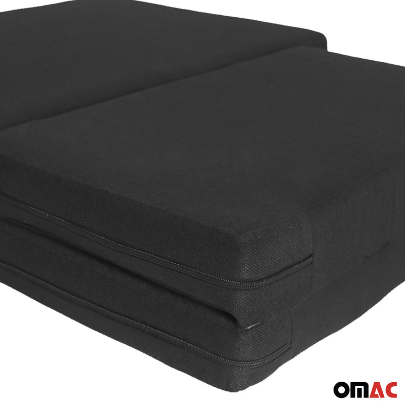 Materasso per letto cabina camper per Fiat Ducato 2006-2025 Poliestere Nero