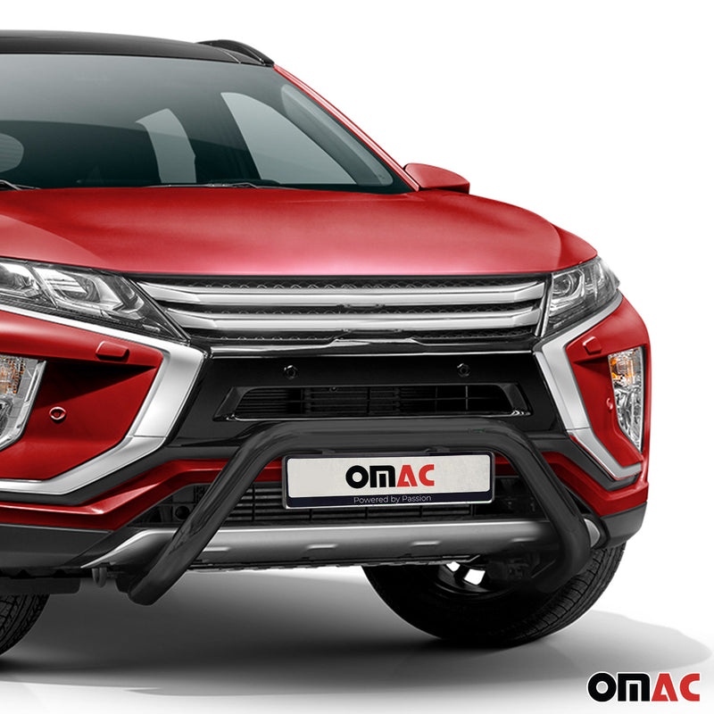 Protezione anteriore per Mitsubishi Eclipse Cross 2017-22 ABE Nero 