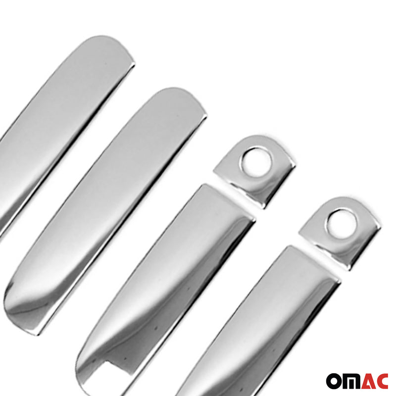 Türgriff Blende Türgriffkappen für Audi A3 8L1 1996-03 4tür Edelstahl Silber 6x