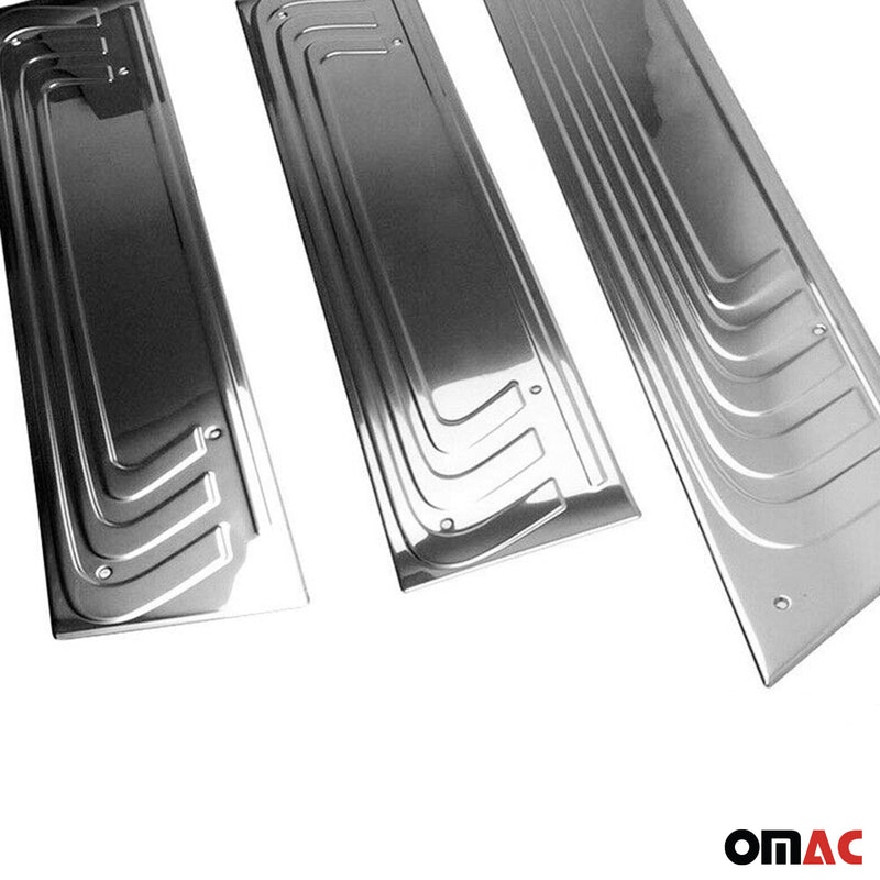 Soglie porte per Mercedes Vito W447 2014-2025 in acciaio inox 3x 