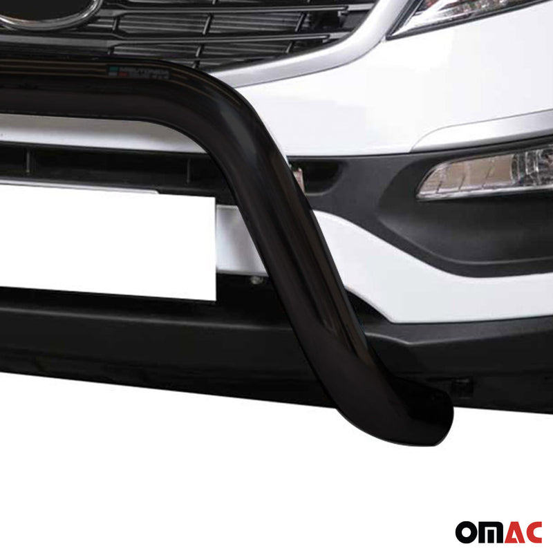 Frontbügel Frontschutzbügel für Kia Sportage 2010-2015 ø76mm Stahl Schwarz