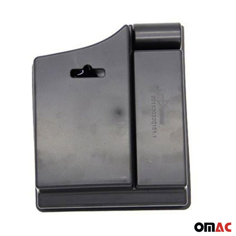 Box portaoggetti centrale per bracciolo Mazda CX-5 2015-2017 ABS Nero 