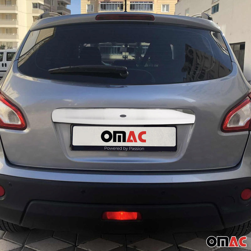 Listello decorativo per bagagliaio per Nissan Qashqai +2 2008-2014 con sensore cromato