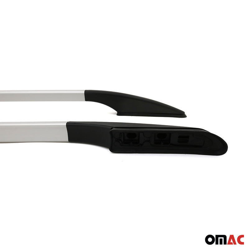 Portapacchi da tetto Peugeot Boxer II 2006-2024 L3 H2 in alluminio argento 2 pezzi