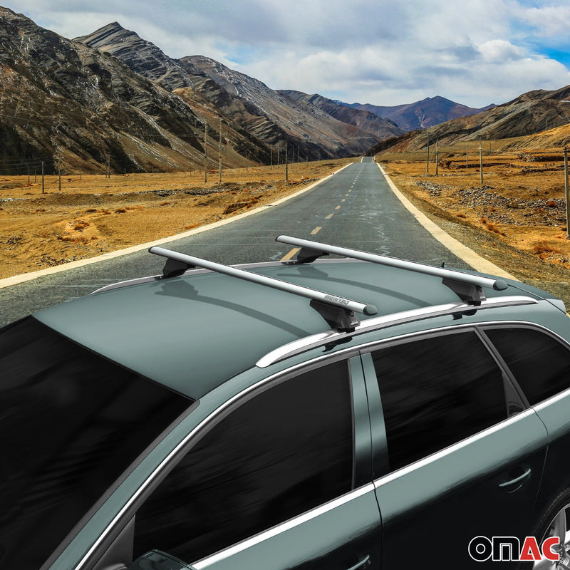 2025 Skoda Superb IV Wagon Menabo portapacchi in alluminio argento