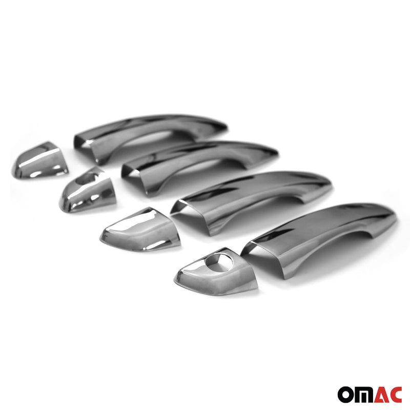 Copri maniglia porta, copri maniglia porta per Opel Corsa F 2019-2024 4 porte H2 acciaio inox 8x