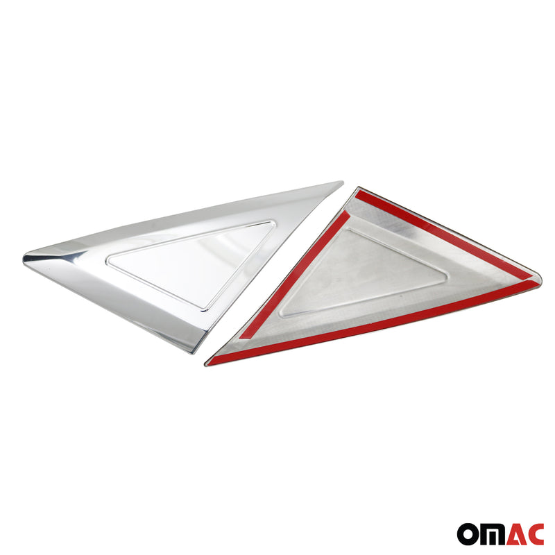 Strisce triangolari per finestrini per Mercedes Sprinter W906 2006-2018 cromate, 2 pezzi 