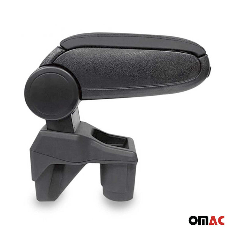 Bracciolo centrale per Renault Clio 2019-2025 in similpelle ABS nero 
