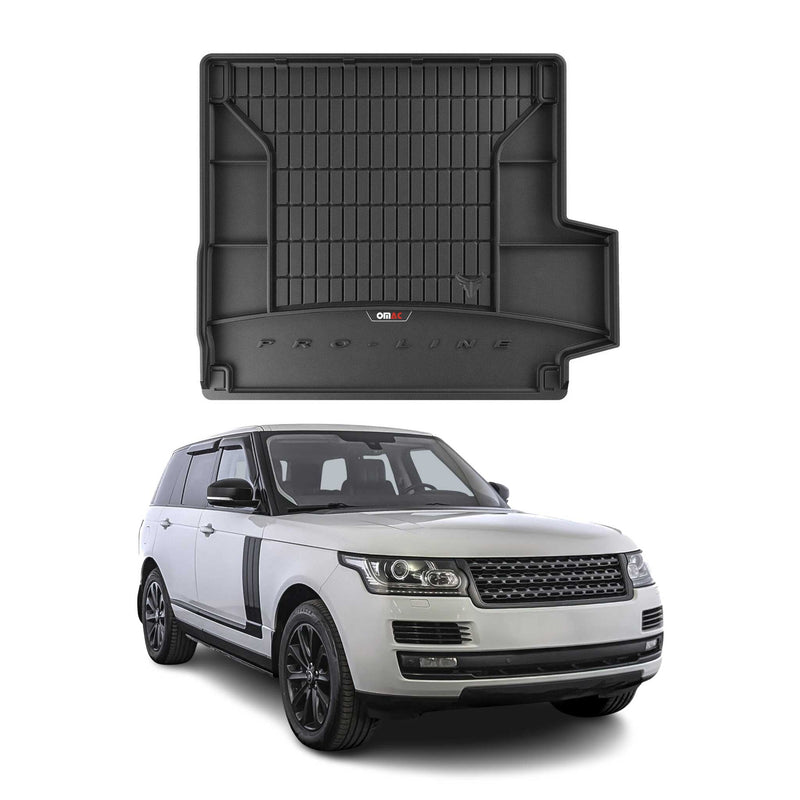 Vasca portabagagli in gomma OMAC per Land Rover Range Rover L405 2012-2021 TPE Nero
