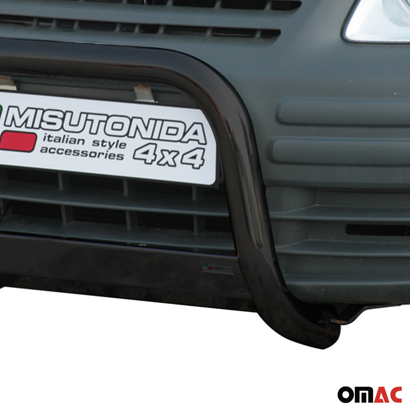 Protezione anteriore per VW Caddy 2004-2015 ø63mm acciaio argento 