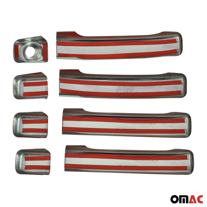 Copri maniglia porta, copri maniglia porta per Nissan NV400 2010-2021 4 porte in acciaio inox 8x 