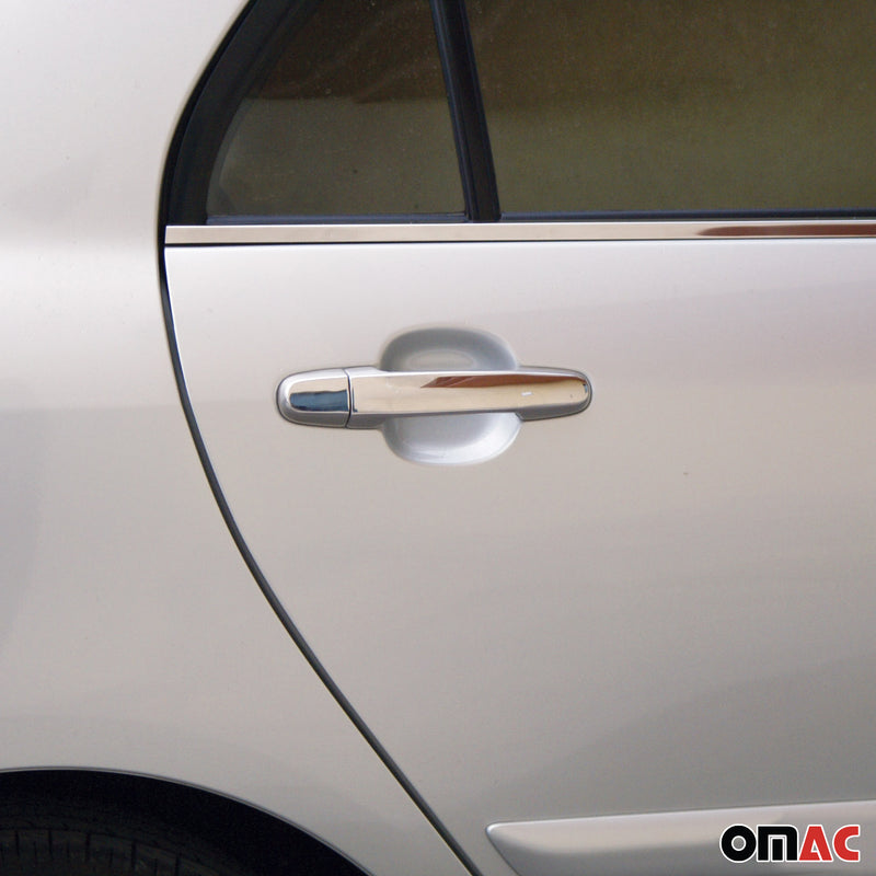 Türgriff Blende Türgriffkappen für Citroen C1 II 2014-2021 4-Tür Edelstahl 8tlg