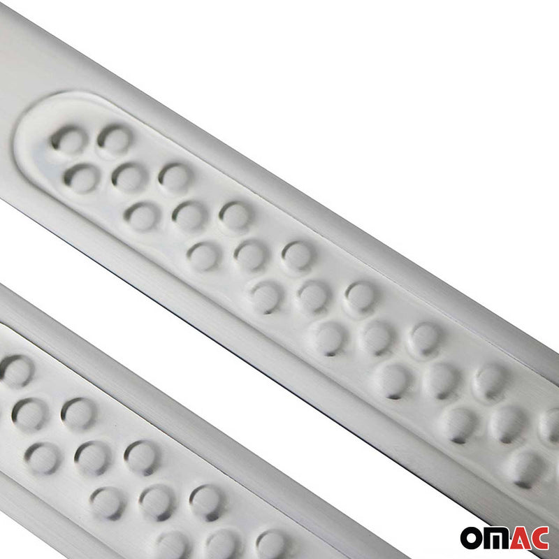 Soglie delle porte per Opel Mokka/Mokka-e 2020-2025 acciaio inox argento
