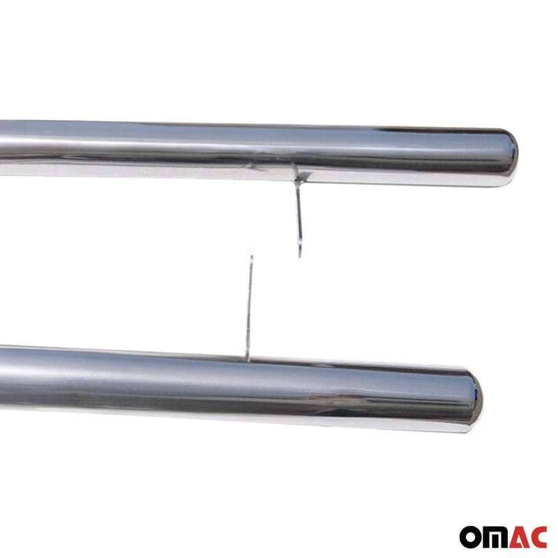 Barre laterali in acciaio per pedane laterali per VW T6 T6.1 Transporter 2015-2024 corte