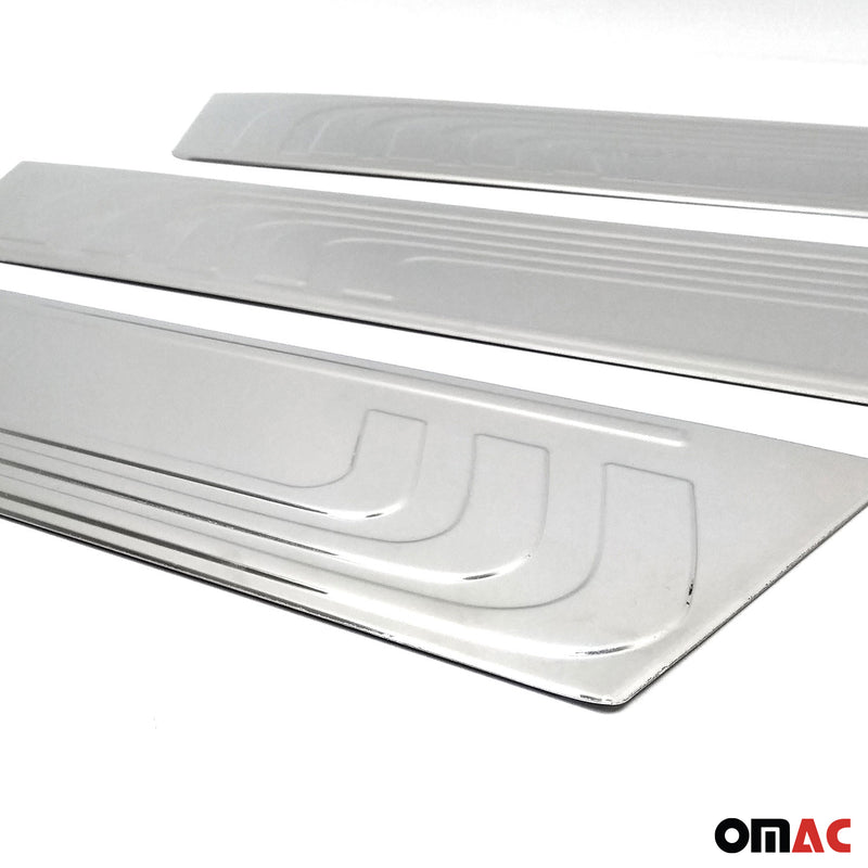 Soglie porte per Mercedes Vito W447 2013-2025 in acciaio inox 4x
