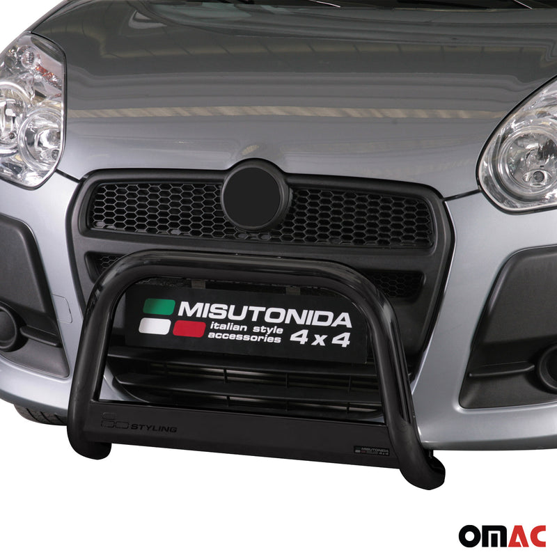 Protezione anteriore per Fiat Doblò 2010-2015 ø63mm acciaio nero 