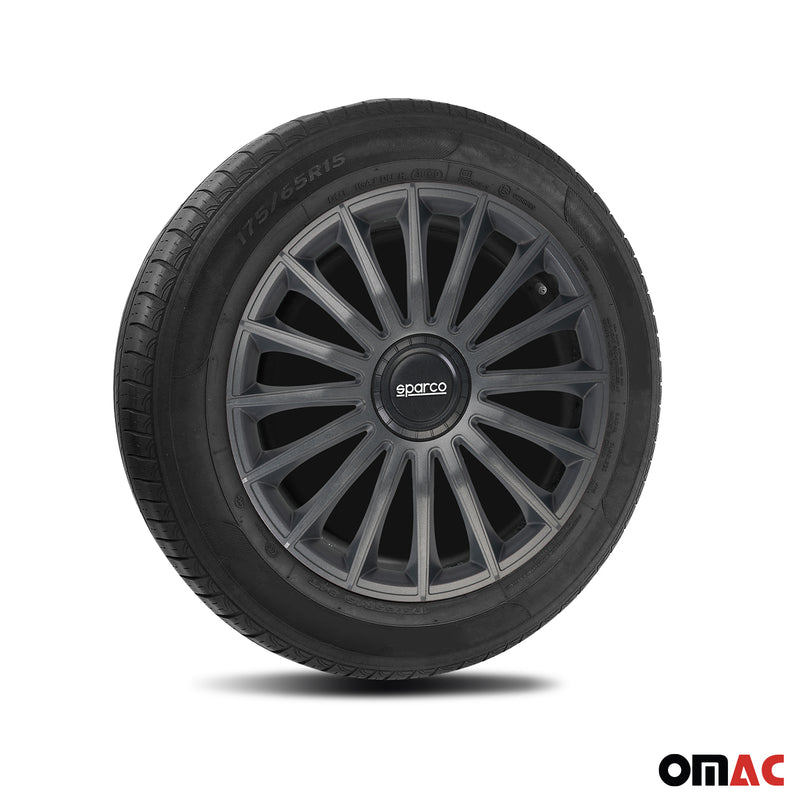 Coprimozzi Sparco 16 pollici Grigio Treviso 4 pezzi