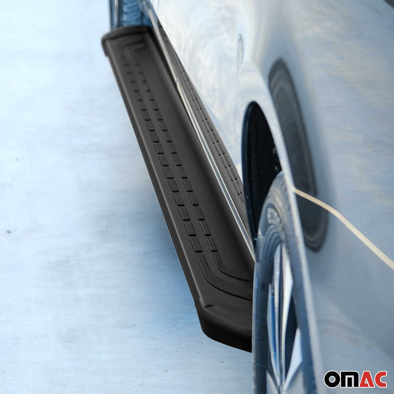 Pedane laterali per Audi Q5 8RB 2008-2017 Alu Nero