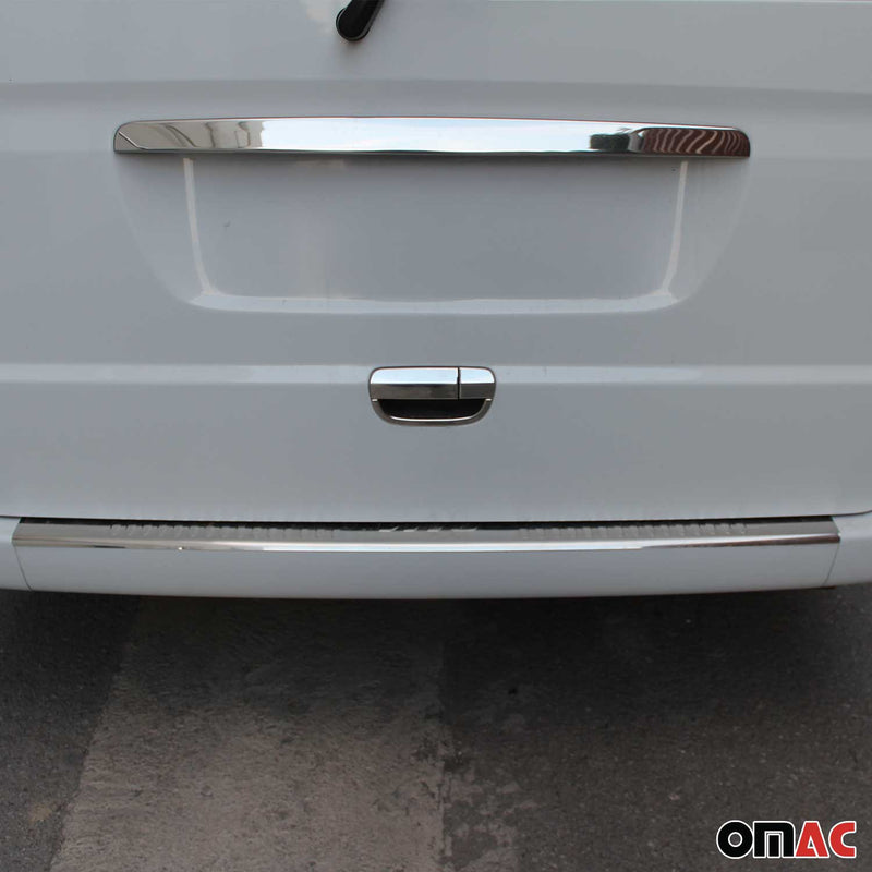 Modanatura posteriore del bagagliaio per Mercedes Viano W639 2003-2014 in acciaio inox cromato 