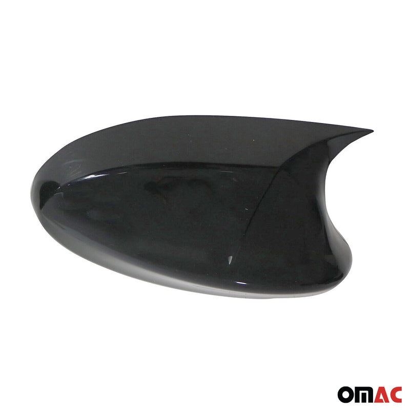 Calotte specchietti retrovisori per BMW Serie 3 E90 2005-2008 ABS nero lucido 2 pezzi