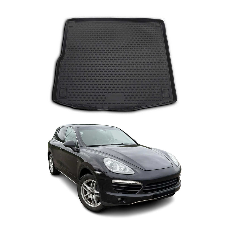 Tappetino per bagagliaio in gomma TPE per Porsche Cayenne 92A 2010-2017