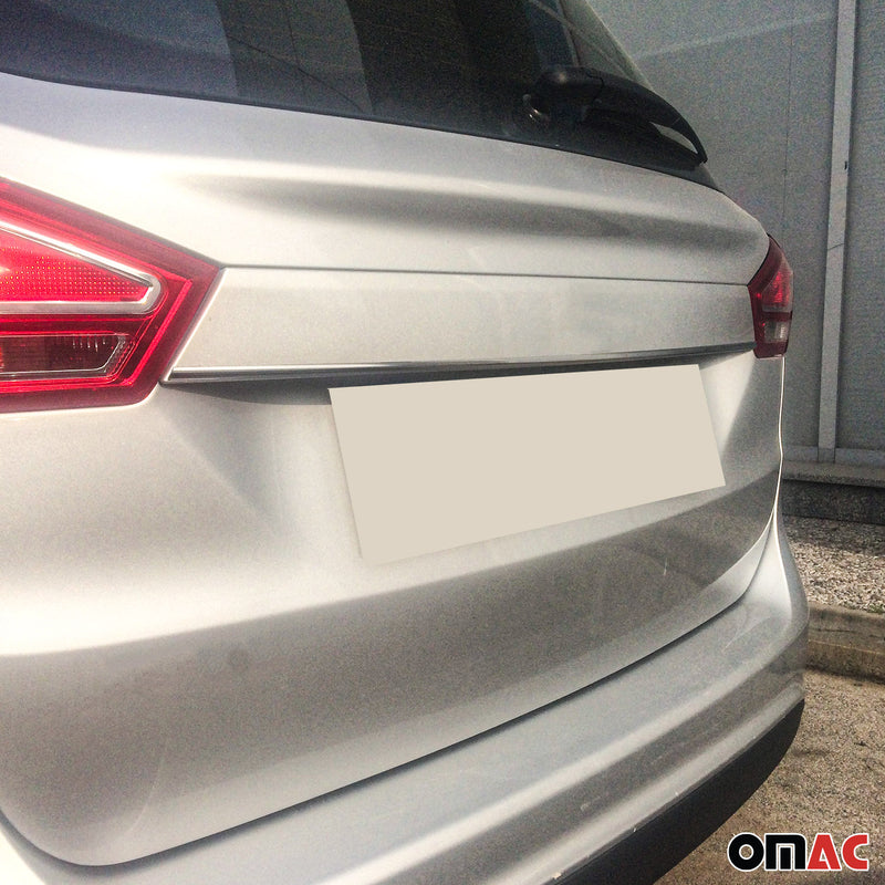 Modanature per portellone posteriore in acciaio inox cromato per Ford B-Max 2012-2017
