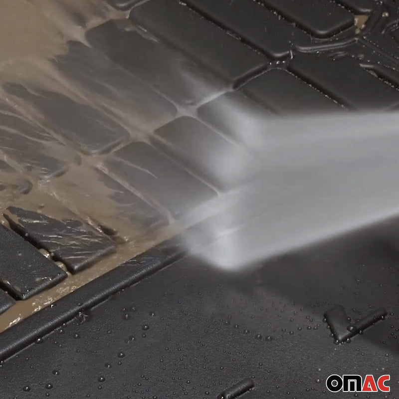 Vassoio portabagagli in gomma OMAC per Mitsubishi Outlander 2012-2015 pieghevole 3a fila