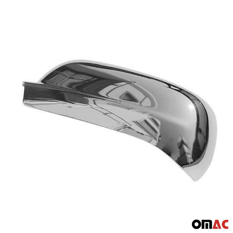 Calotte specchietti retrovisori per VW Lupo 2001-2005 cromate ABS argento 2 pezzi