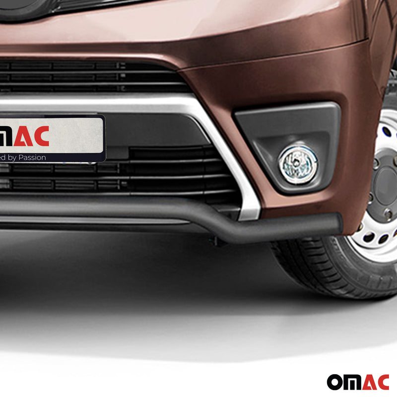 Barra di protezione anteriore per Toyota Proace 2016-2022 ABE acciaio nero 