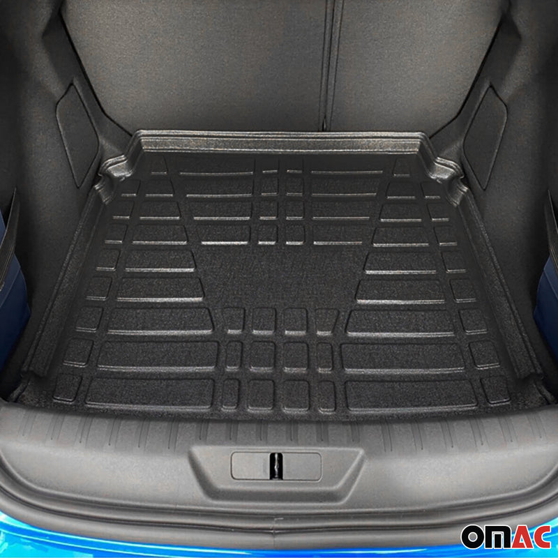 Set tappetini e vaschetta per bagagliaio per Mercedes Classe C W202 1993-2000 in gomma 5 pezzi
