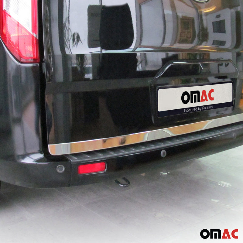 Modanatura posteriore del bagagliaio per Ford Transit Tourneo Custom inferiore in acciaio inox