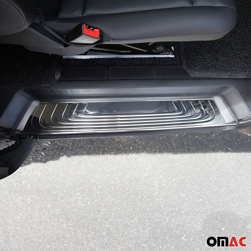 Soglie porte per Mercedes Vito W447 2013-2025 in acciaio inox 4x